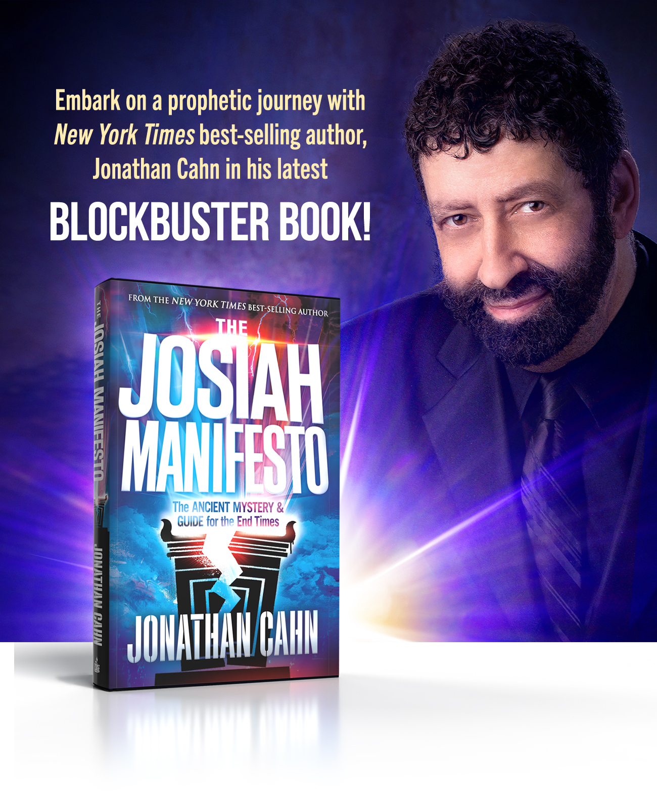 Experience the latest mind blowing jonathan cahn book